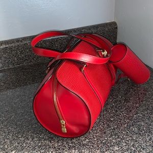 Louis Vuitton Soufflot Epi Leather Handbag